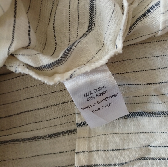 So Cotton pinstripe dress NWT - Picture 8 of 12